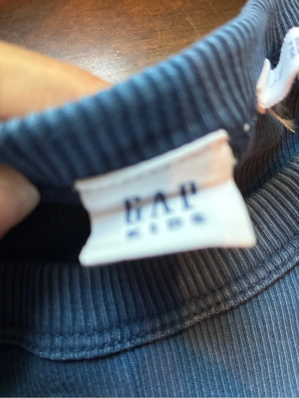 GAP Blue Ribbed Tank Top for Kids